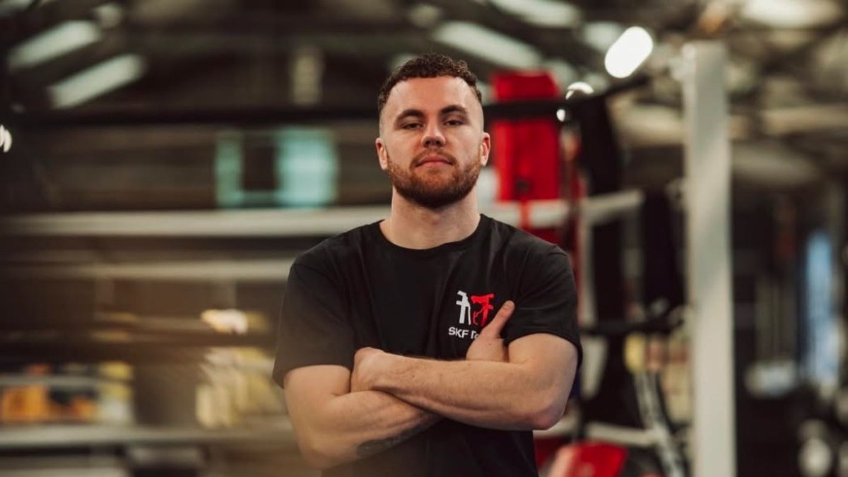 Donovan Wint in a martial arts gym