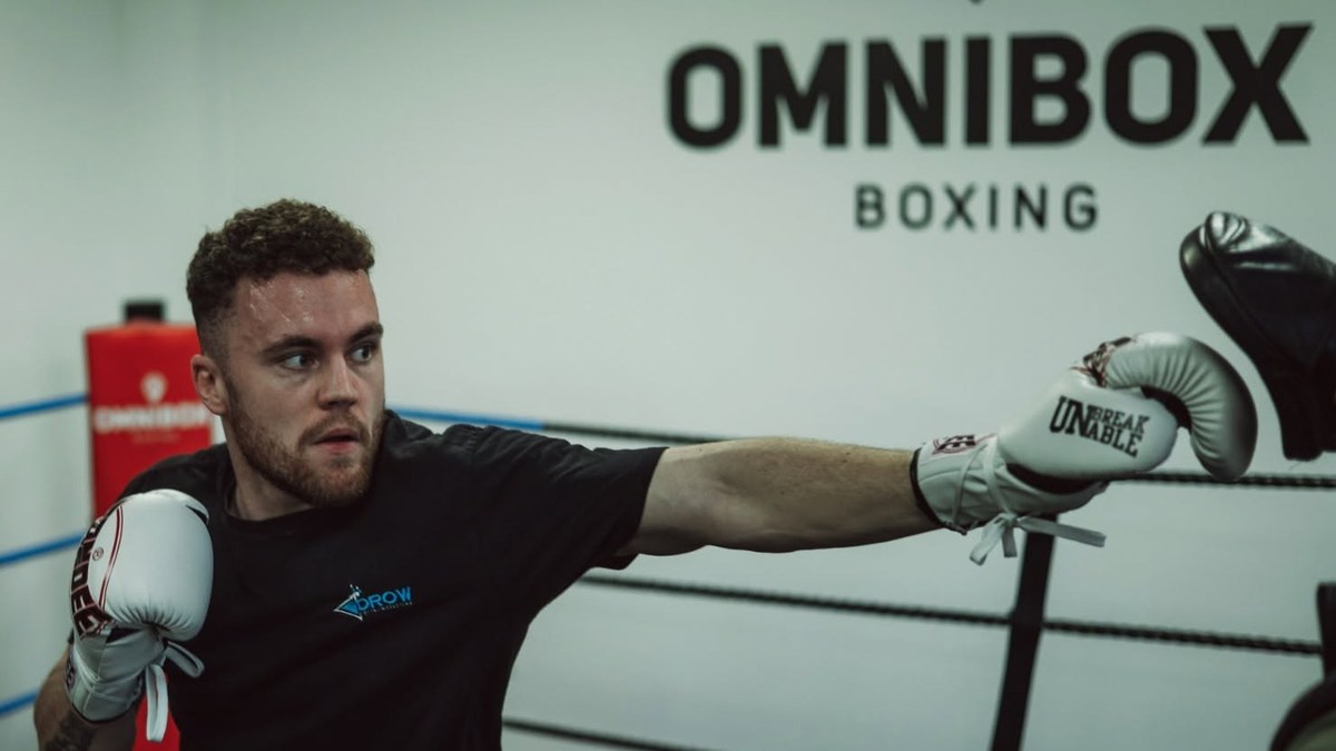 Donovan Wint training at Omnibox Boxing
